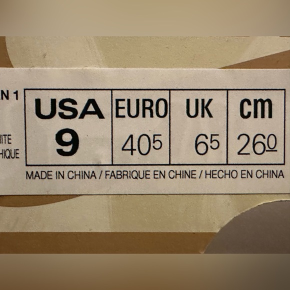 NEW WOMEN'S AIR JORDAN RETRO 1 HIGH OG Black/White/Sail/Legend Medium Brown Sz 9 - Picture 8 of 16